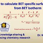 bet surface area calculation example